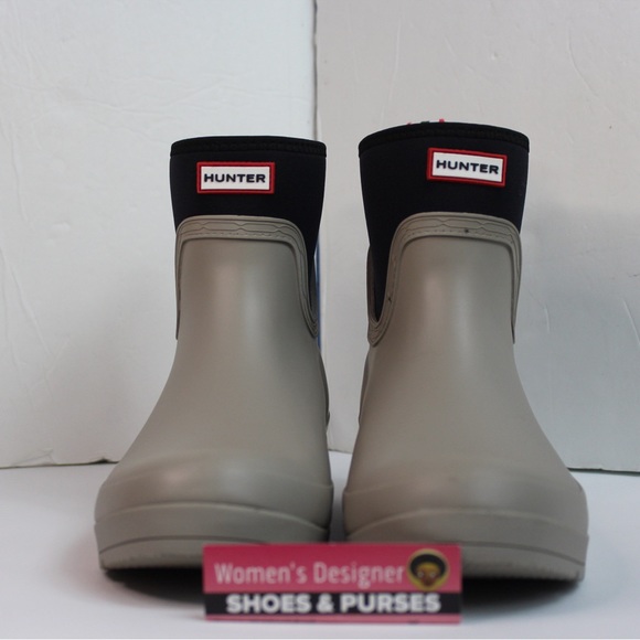 Hunter Women's Play Short Neoprene Rain Boots - Picture 3 of 10